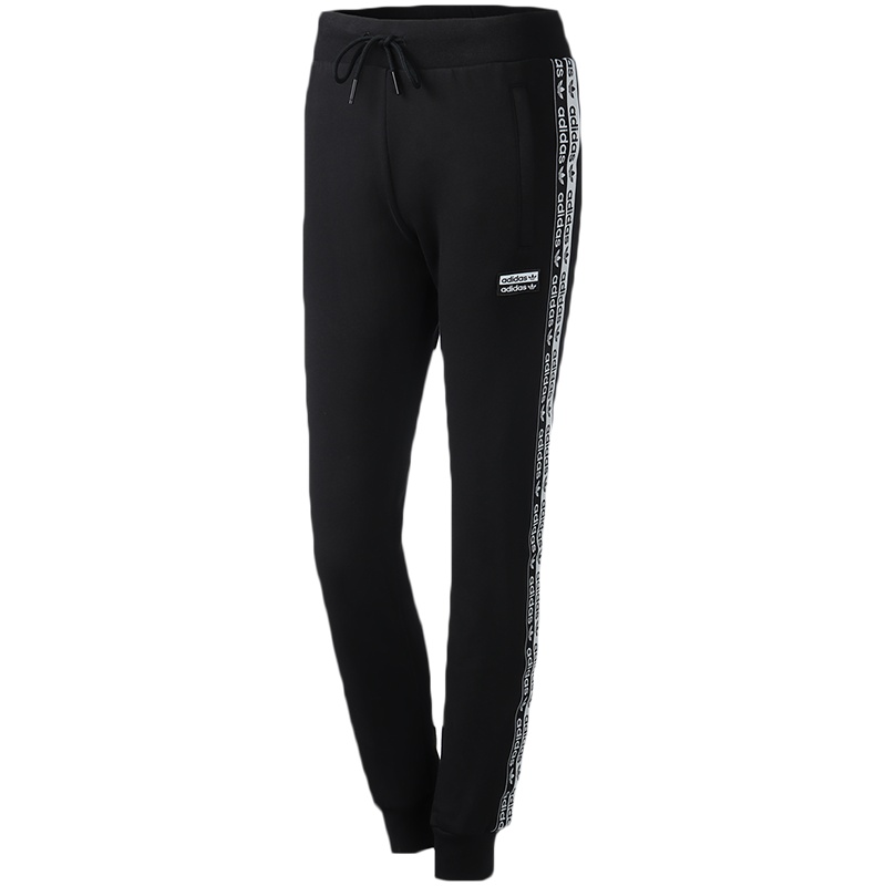 adidas阿迪达斯三叶草女装Angelababy同款运动服休闲针织长裤FN2789