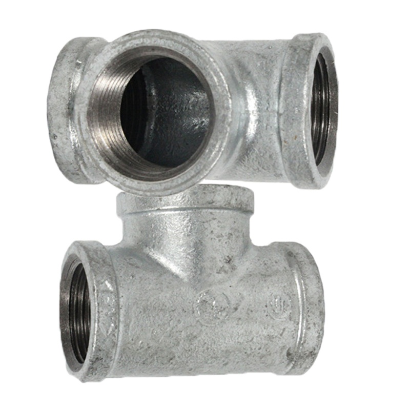 国标热镀锌等径三通/内丝三通 DN50