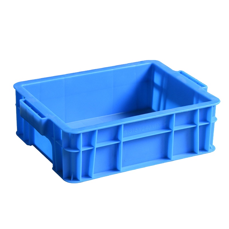 海斯迪克 HKCC02 塑料零件盒 五金工具盒 平口物料周转箱 螺丝配件盒 收纳箱周转盒 610*420*260mm