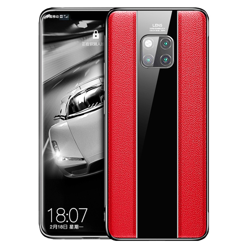 圣幻 华为mate30pro手机壳P30pro保护皮套mete20x硅胶mata20pro轻薄全包防保护套商务时尚个性