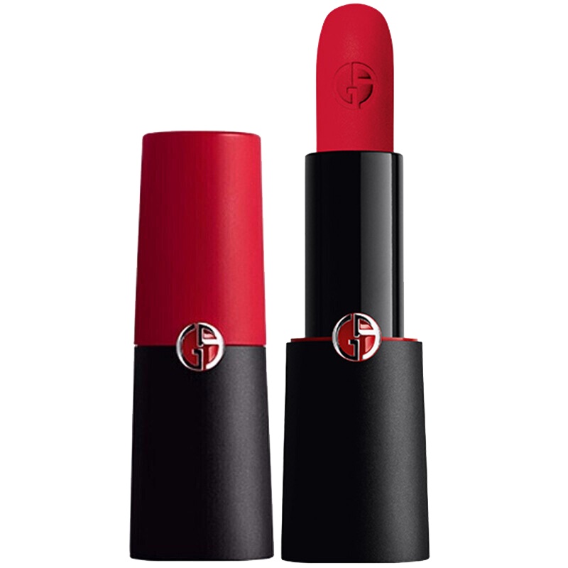 Armani阿玛尼口红挚爱黑管哑光雾面显色唇膏4g 圣诞节礼物[李佳琦推荐] 404#葡萄酒红