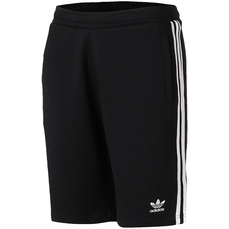 adidas阿迪达斯三叶草男子运动短裤透气舒适休闲运动服CW2980 L CW2980黑