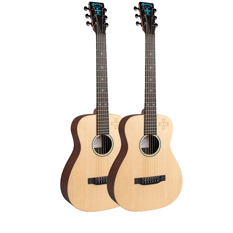 马丁(MARTIN)Ed Sheeran3代 黄老板签名除号款云÷杉单板旅行电箱吉他34英寸