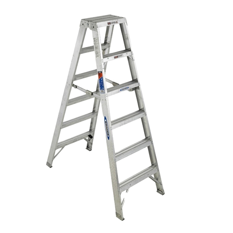 稳耐 T376CN 1.8米 人字梯 单位:架<1架装> 铝合金工业级