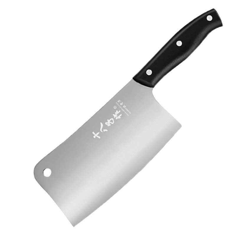 十八子作Z2907-A雅致斩骨刀国产3铬钢材质雅致厨房家用斩骨刀 斩排骨刀具菜刀单刀400系列不锈钢