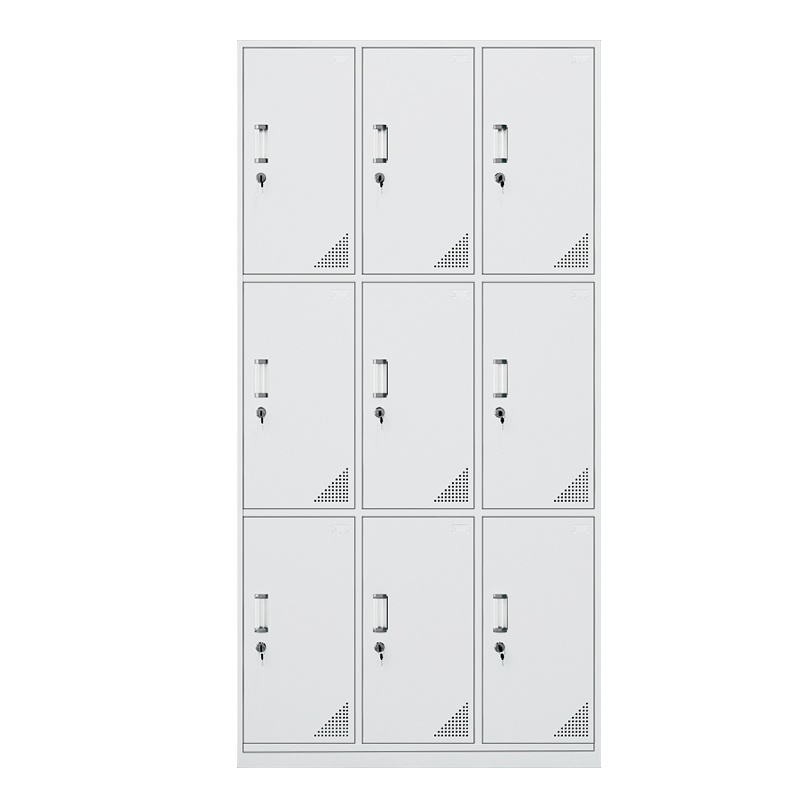 苏美特更衣柜员工柜储物柜铁皮柜存包柜鞋柜碗柜九门更衣柜