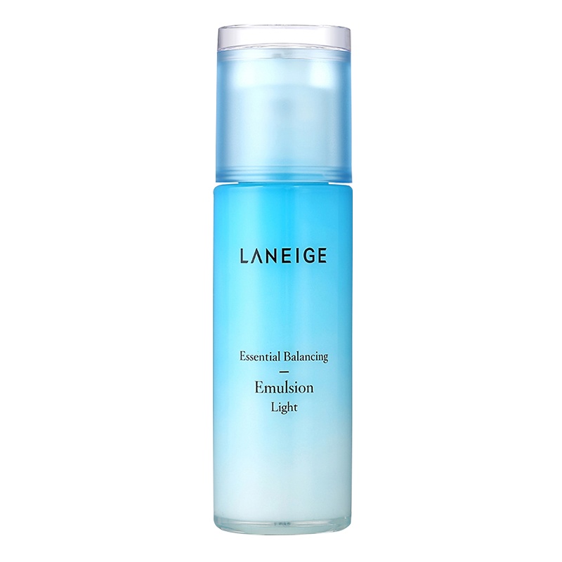 兰芝LANEIGE水衡清盈套装 水库水乳霜套装礼盒 水酷补水保湿清爽控油滋润紧致护肤品套盒 清爽型乳液 120ml