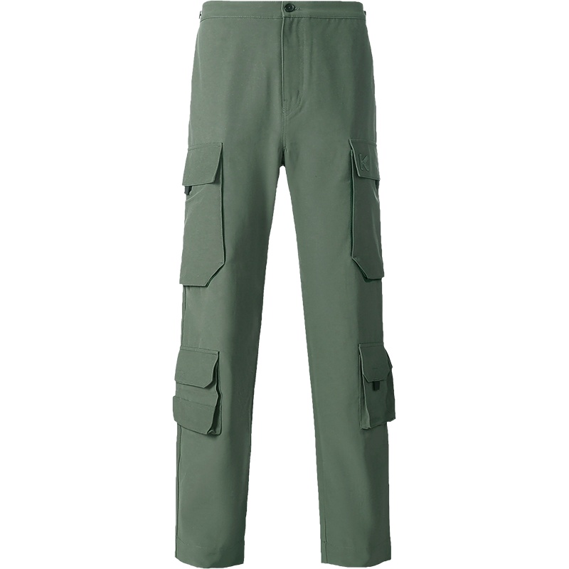 KENZO 高田贤三 男士 棉/粘胶纤维休闲裤工装裤 FA6 5PA235 1NA