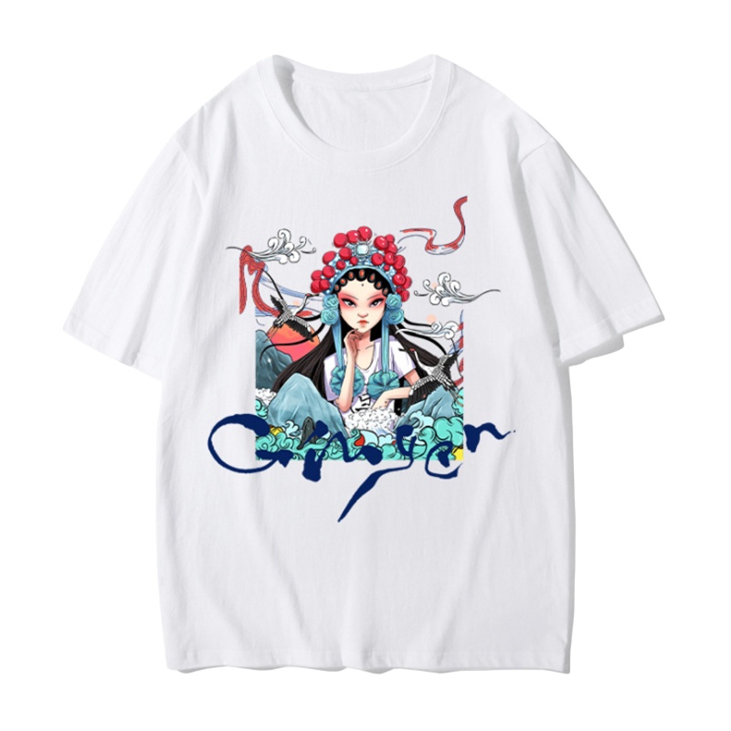 200g新疆纯棉重磅夏季2021潮牌inst恤宽松国潮大码短袖男来图定制