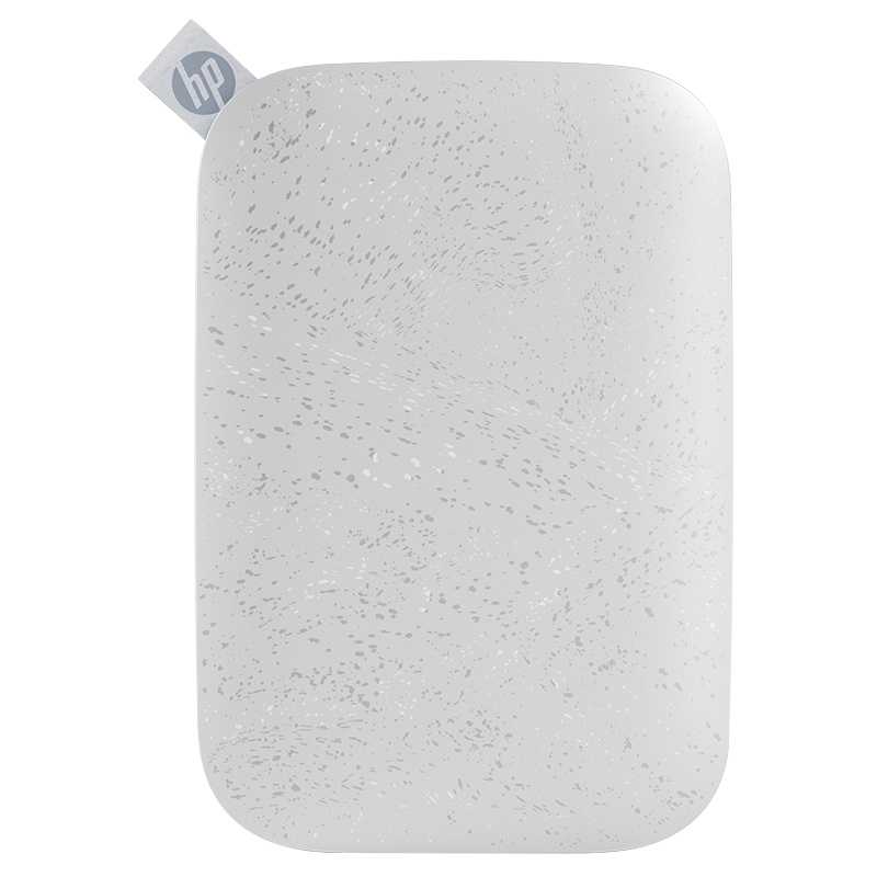 惠普 HP 小印Sprocket 200(白) 手机口袋照片打印机 自拍伴侣 蓝牙连接 移动随身 便携式打印机