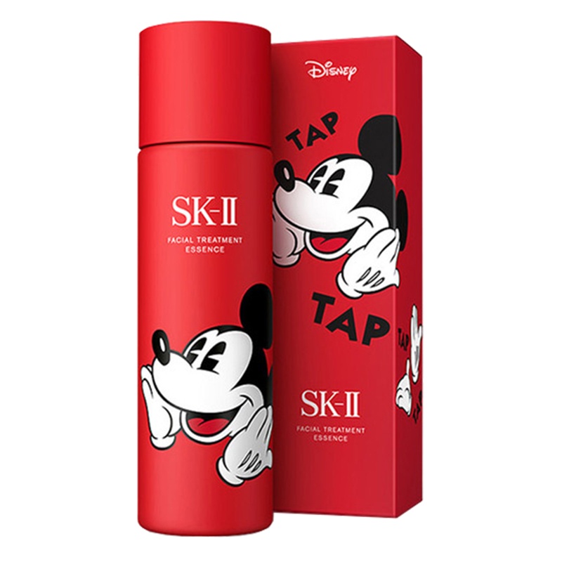 SK-II SK2 米老鼠新年限定神仙水 SKII 精华 青春露 精华乳 精华 230ml 日版 日本原装进口