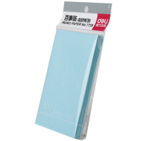 得力(deli)7739彩色可撕便签本便利贴10本装 76*126mm 颜色随机(七包服务)
