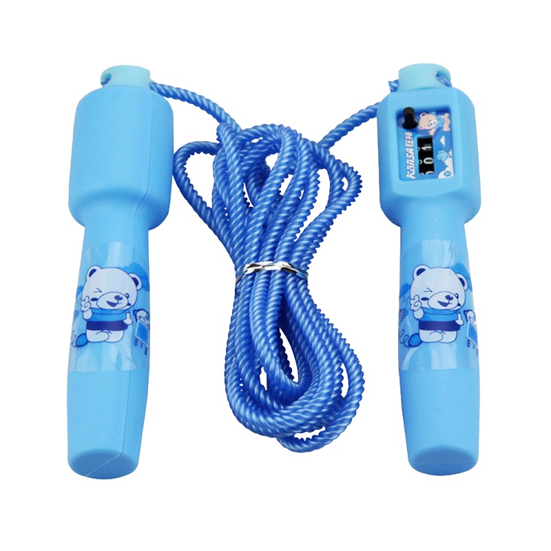 狂神轴承耐磨橡胶跳绳中考标准训练计数跳绳0738