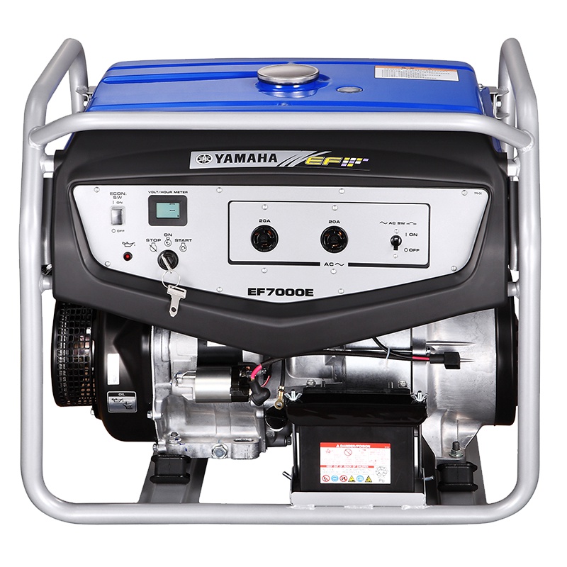 YAMAHA 雅马哈家用发电机 四冲程220V静音发电机 电动单相5KW汽油发电机 纯铜小型车载发电机组EF7000E