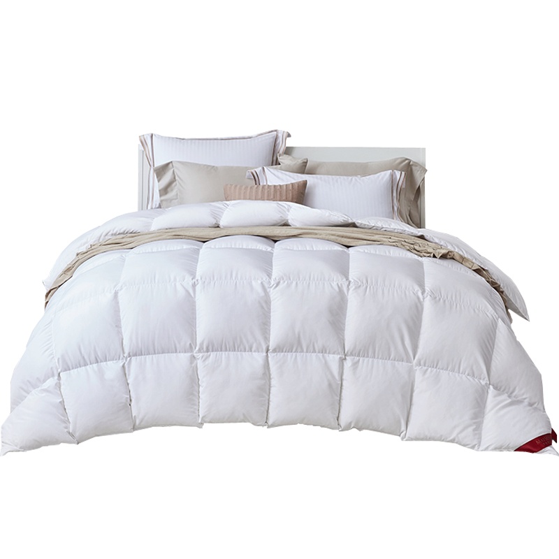 梦洁(MENDALE)家纺 90%羽绒被尊绒欧洲白鸭绒厚被保暖加厚秋冬被子