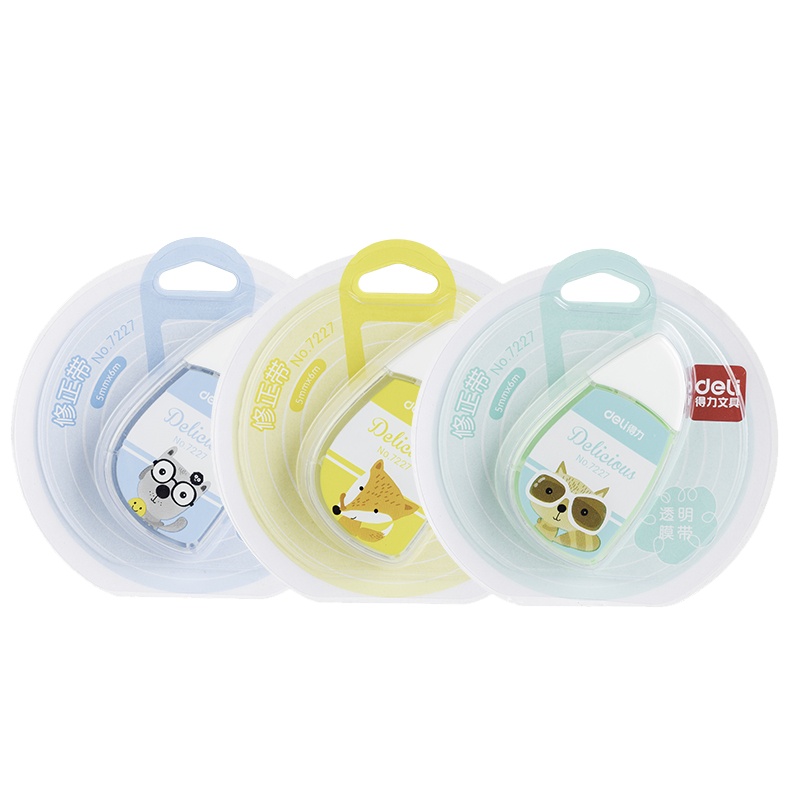 修正带实惠大容量卡通造型学生儿童用一箱(432个)