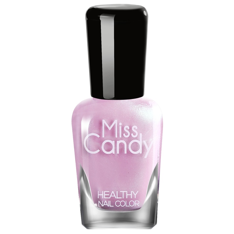 Miss Candy健康甲油 无味可撕拉指甲油 持久美甲 独角兽系列 甜点/霓虹碧光粉NM009