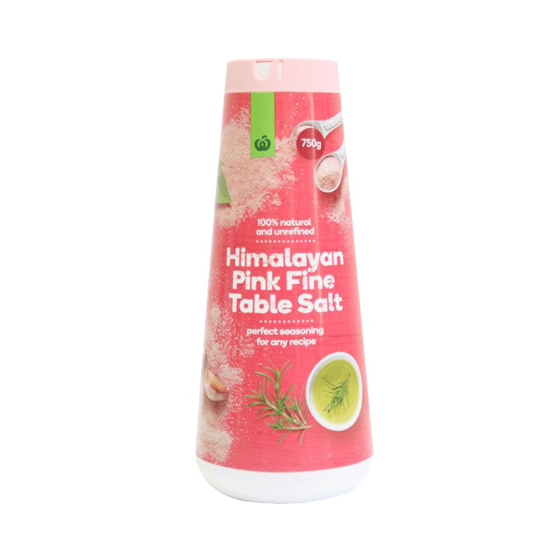 Woolworths喜马拉雅粉盐750G/瓶