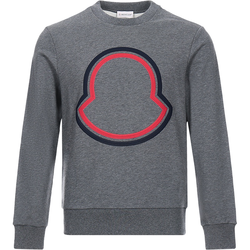 MONCLER 盟可睐 男士 棉质圆领长袖卫衣运动衫 F2 091 8G76210 80985