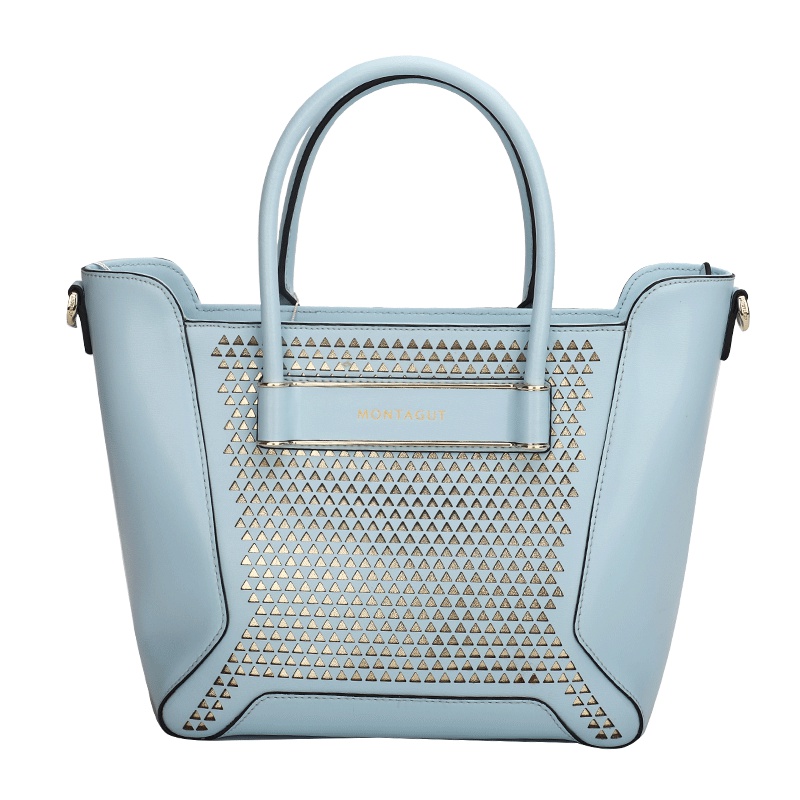 梦特娇女包头层软牛皮时尚大气复古镂空手提包真皮单肩斜挎包女