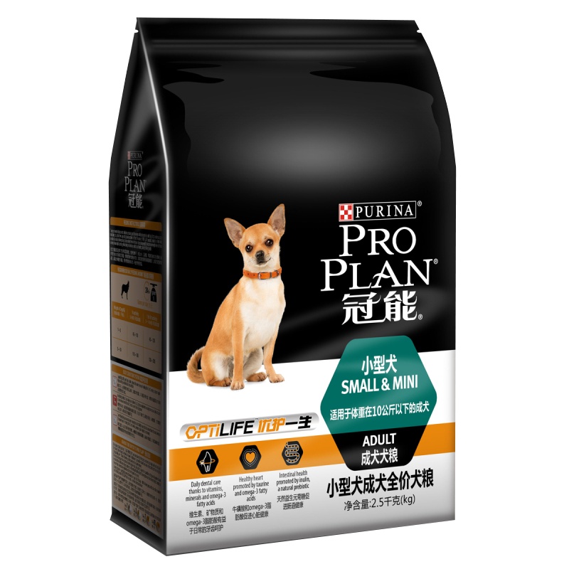 冠能小型犬成犬全价犬粮7kg冠能狗粮小型犬成犬泰迪贵宾比熊法斗吉娃娃雪纳瑞通用狗粮
