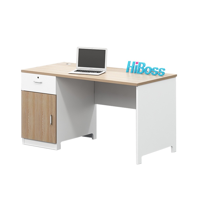 HiBoss办公桌椅简约工位电脑桌单人员工桌写字台