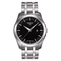 天梭(TISSOT)手表 库图系列 石英男表 带日历 时尚简约男表T035.410.11.051.00