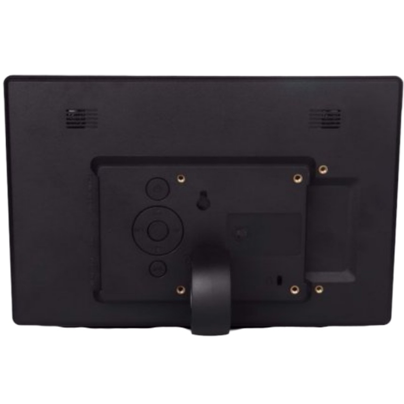 高清锂电数码相框 15寸WiFi网络版 黑色 左右拔 自行转换照片