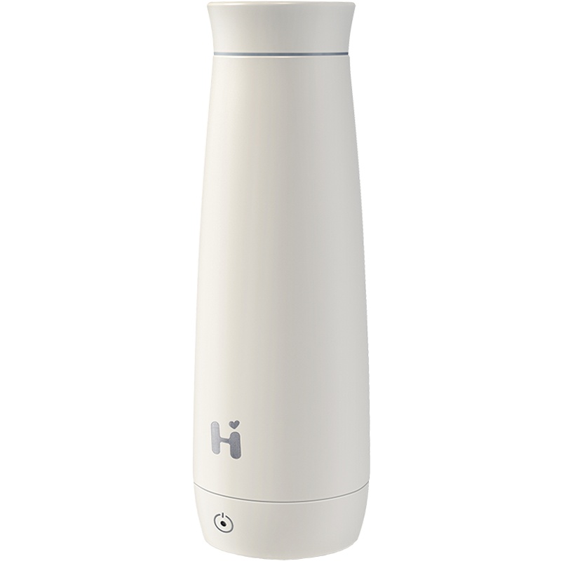 Hauswirt/海氏 电保温杯W1白色 304不锈钢电加热烧水壶保温杯家用办公开水壶礼物