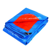 海斯迪克 gnjz-1507 工业用加厚彩条布防雨布雨棚布帆布 PE防水雨篷布油布