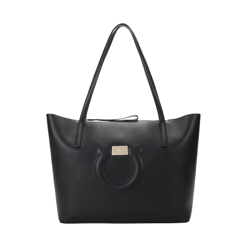 Salvatore Ferragamo 菲拉格慕 女士牛皮GANCINI手提单肩包托特包子母包购物袋21H019