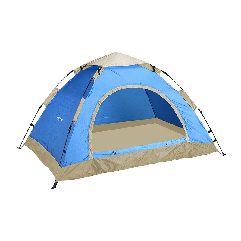 纵贯线双人单层自动帐篷