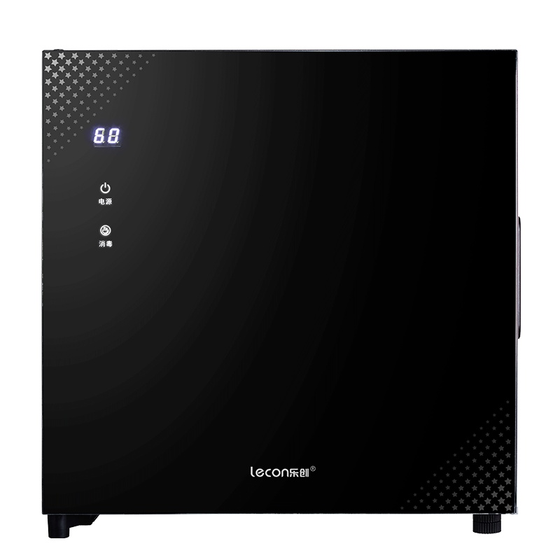 乐创(lecon)消毒机 RTP50-TB01 台式触屏消毒柜 高温消毒中温烘干台式迷你碗筷茶杯柜 40L