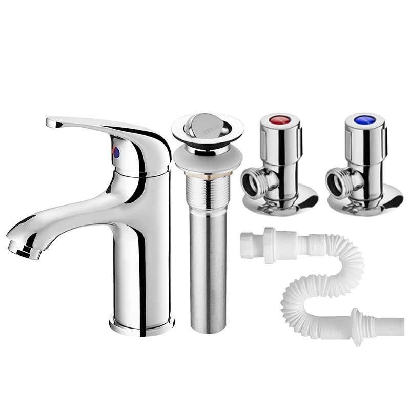 安华全铜龙头角阀套装