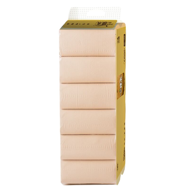 竹浆本色卫生纸卷纸富豪5.5斤40卷天然|10卷小卷体验装