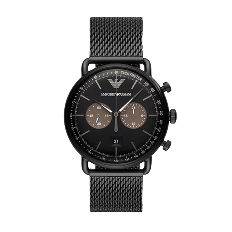 Armani 阿玛尼手表男士时尚手表男飞行员系列防水石英腕表AR11142