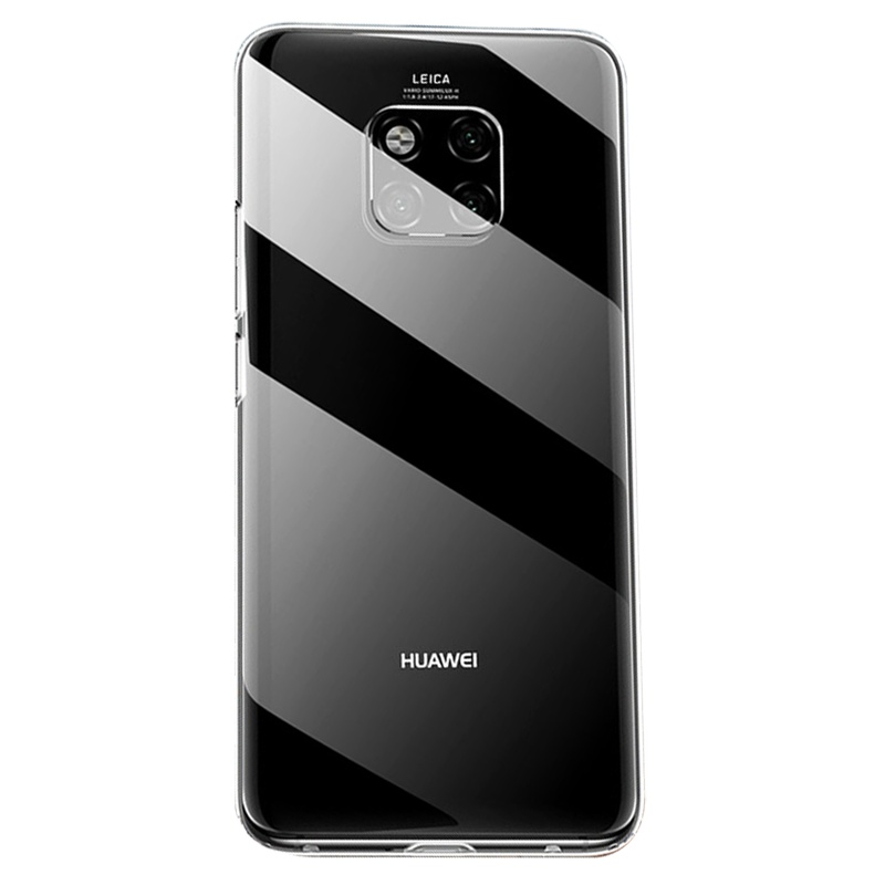 [送钢化膜]华为mate20pro手机壳钢化玻璃防摔p30/p20送镜头膜男保护套原装透明全包软硅胶包边轻薄硬壳其他慕岚