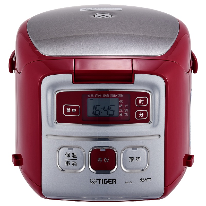 虎牌（tiger）电饭煲 日本原装进口智能 1-3人份 可以做蛋糕 小容量 红色JAI-G55C-RK