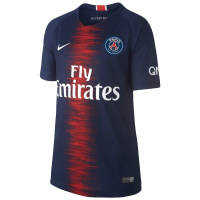 NIKE耐克巴黎圣日耳曼2018/19赛季主场儿童短袖队服 894460-411