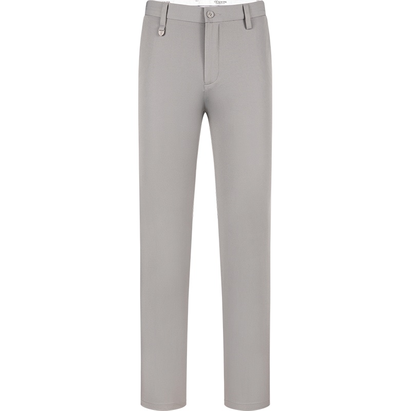 柒牌男装休闲裤2021夏季新品男士纯色百搭直筒裤透气弹力抗皱长裤