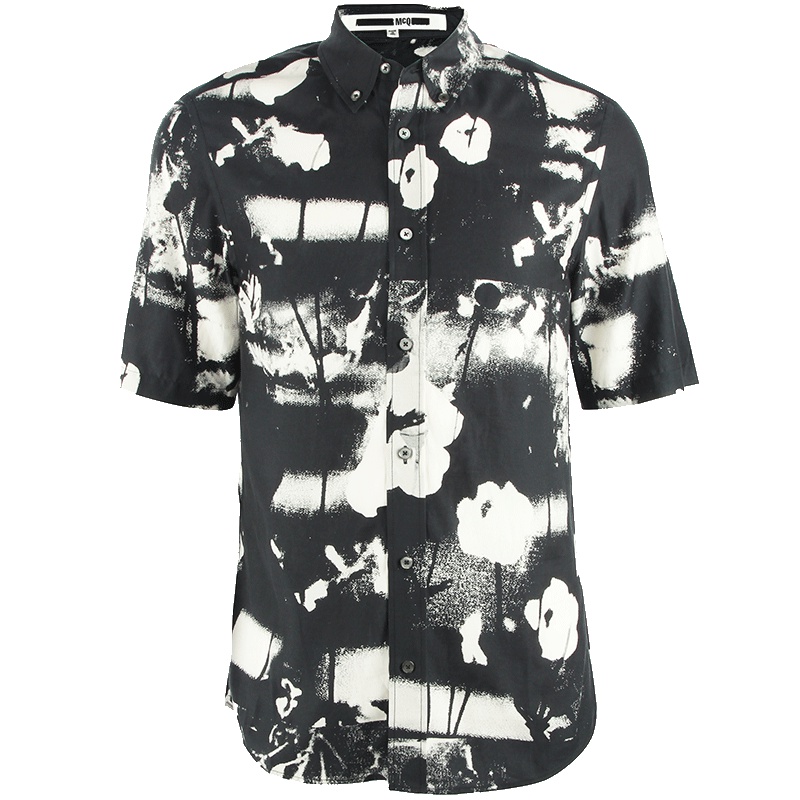 MCQ 男士时尚短袖衬衫夏季
