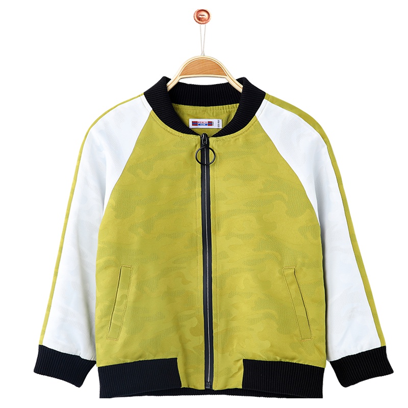 铅笔俱乐部童装2019秋冬新款男童拉链外套中大童长袖外套儿童上衣