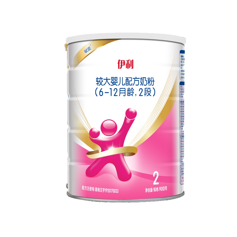 伊利赋能较大婴儿配方奶粉(6-12月龄,2段)