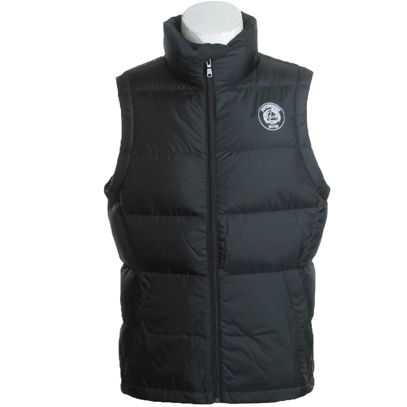 李宁男短款立领篮球防风保暖运动羽绒马甲