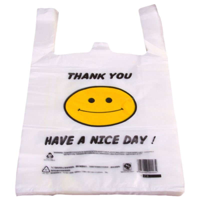 白色购物袋 37*60cm 50只/包