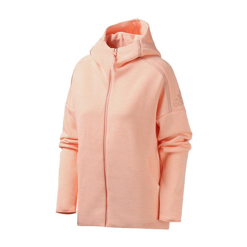 阿迪达斯女装新款W ZNE HD FR休闲舒适透气运动夹克外套EK4323 C