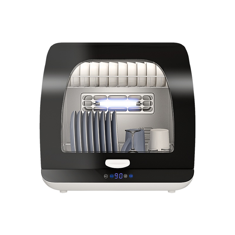 羿彩 (YECAI) 消毒柜家用小型紫外线带烘干迷你台式餐具碗筷消毒碗柜