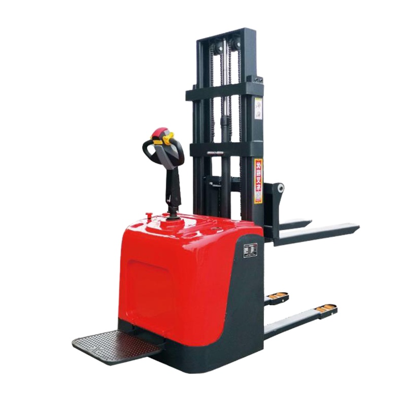 全电动液压堆高车电动叉车1吨2吨电瓶托盘升高装卸铲车堆高机全电动