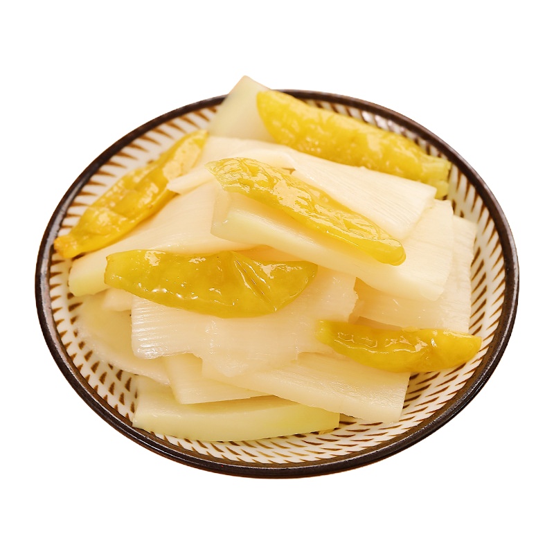 每日小点脆爽酸辣竹笋尖整网红笋片办公室零食小吃休闲配菜泡椒脆笋