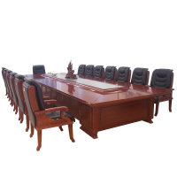 鸿业盛大办公家具培训桌洽谈桌会议桌大型开会桌办公桌会议桌会议台会议桌7217会议桌9米